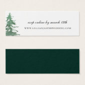 Website zur Hochzeit von Rustikalen Wasserfarbenwä (Vorne & Hinten)