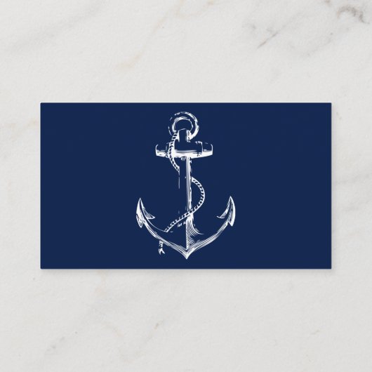 Website zur Hochzeit von Schiffen der weißen Marin Begleitkarte (Rückseite)