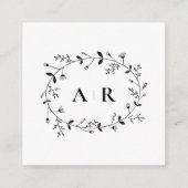 Website zur Hochzeit von Weinstöcken, UAWG, die De Begleitkarte (Rückseite)