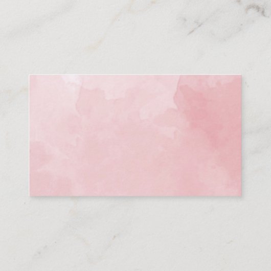 Website zur Hochzeitsstimmung in Chic Dusty Rose Begleitkarte (Rückseite)