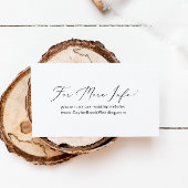 Website zur Hochzeitsstimmung in der Schwarzkallig Begleitkarte