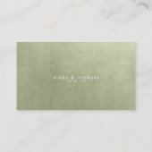 Website zur Wasserfarbenwelt Sage Green ID786 Begleitkarte (Rückseite)