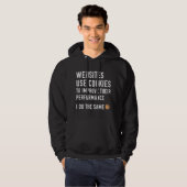 Websites verwenden Cookies Hoodie (Vorne ganz)