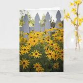 Webster-Arboretums-Gruß-Karte Karte (Gelbe Blume)