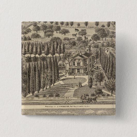 Webster, Badger-Wohnungen Button (Vorderseite)