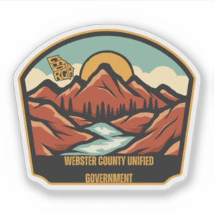 Webster County Unified Government, Georgia Aufkleber