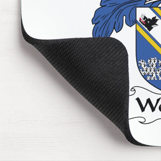 Webster-Familienwappen Mousepad (Ecke)