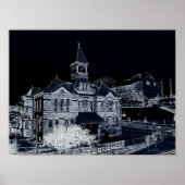 Webster House und Kauffman Center Poster (Vorne)