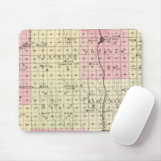 Webster-Landkreis, Nebraska Mousepad (Mit Mouse)