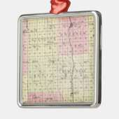 Webster-Landkreis, Nebraska Ornament Aus Metall (Links)