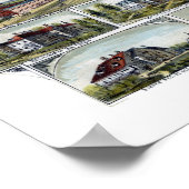 Webster, MA Panoramic Map - 1892 Poster (Ecke)