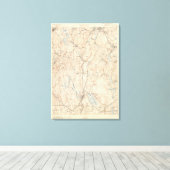 Webster, Massachusetts Leinwanddruck (Insitu (Holzboden))