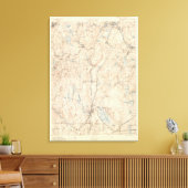 Webster, Massachusetts Leinwanddruck (Insitu (Wohnzimmer))