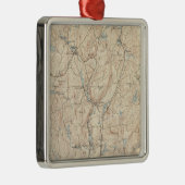 Webster, Massachusetts Ornament Aus Metall (Rechts)