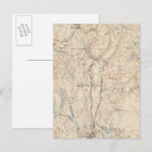 Webster, Massachusetts Postkarte (Vorne/Hinten)