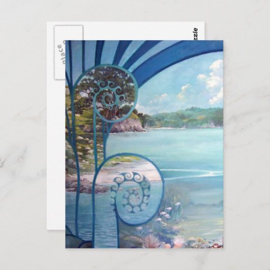 Webster Painting von Lynda Vugler Postkarte (Vorne/Hinten)