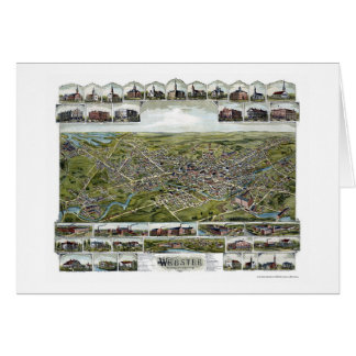 Webster, panoramische Karte MAs - 1892