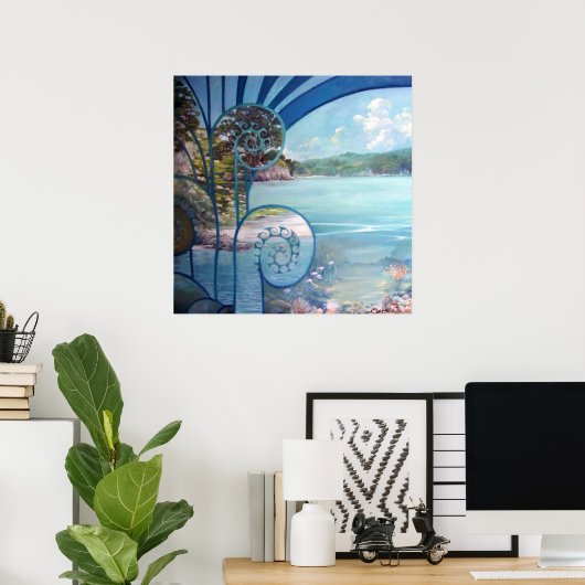 Webstermalerei Poster (Heimbüro)