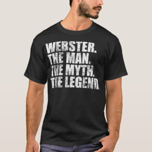 WebsterWebster Familienname Webster Nachname Webst T-Shirt