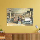 Webstube für Power, 1834 Leinwanddruck (Insitu (Wohnzimmer))