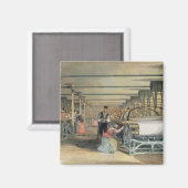 Webstube für Power, 1834 Magnet (Vorderseite/Rückseite)