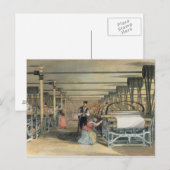 Webstube für Power, 1834 Postkarte (Vorne/Hinten)
