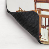 Webstuhl entworfen durch Jacquardwebstuhl Josephs Mousepad (Ecke)