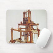 Webstuhl entworfen durch Jacquardwebstuhl Josephs Mousepad (Mit Mouse)