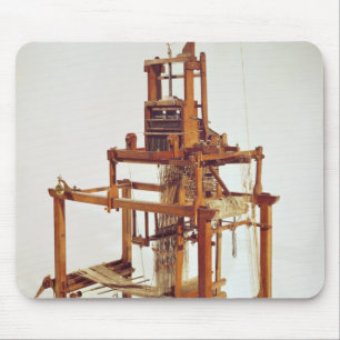 Webstuhl entworfen durch Jacquardwebstuhl Josephs Mousepad