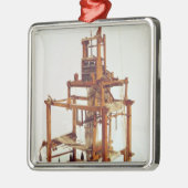 Webstuhl entworfen durch Jacquardwebstuhl Josephs Silbernes Ornament (Links)