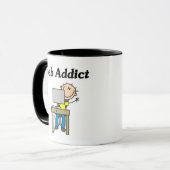 Websüchtiger Tasse (Vorderseite Links)