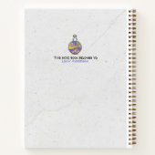 Wechin Times Spiral Notebook Notizblock (Rückseite)