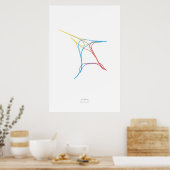 Wechsel-Choreographie: Ans, Belgien Poster (Küche)