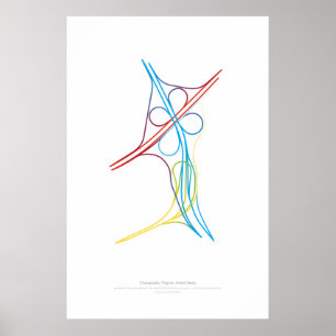 Wechsel-Choreographie: Chesapeake, VA, US 2 Poster