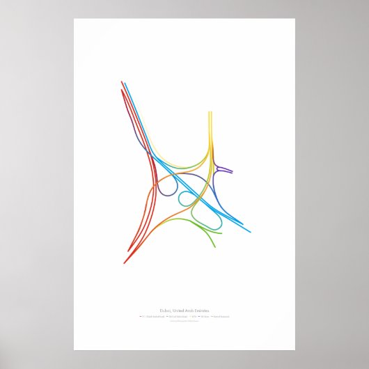 Wechsel-Choreographie: Dubai, VAE 1 Poster (Vorne)
