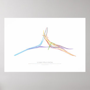 Wechsel-Choreographie: Los Angeles, CA, US Poster