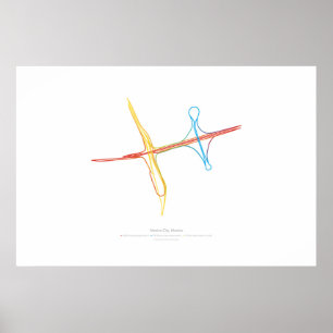 Wechsel-Choreographie: Mexico City, Mexiko Poster