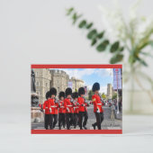 Wechsel der Garde beim Windsor Castle Postcard Postkarte (Stehend Vorderseite)