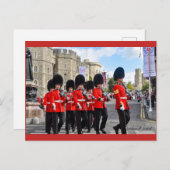 Wechsel der Garde beim Windsor Castle Postcard Postkarte (Vorne/Hinten)