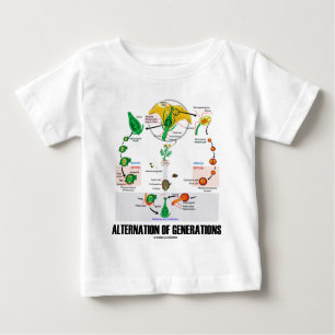 Wechsel der Generationen (Blumen-Lebenszyklus) Baby T-shirt
