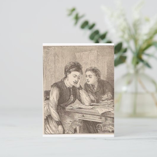 Wechsel Postkarte (Stehend Vorderseite)