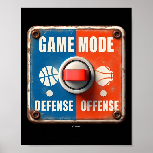 Wechsel zwischen Offense und Defense - Ller-Modus- Poster (Vorne)