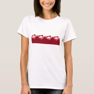 Wechselbarbige Schwarze Rock Tetra T-Shirt