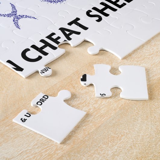 Wechselbeziehungs-Spickzettel Puzzle (Seite)