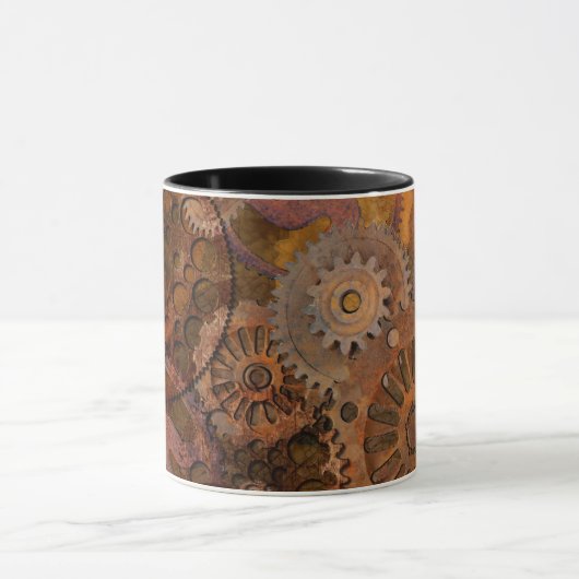 Wechselgetriebe - Dampfgetriebe und Zahnräder Tasse (Zentrum)