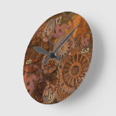 Wechselgetriebe - Stahlgetriebe und Zahnradhalteru Runde Wanduhr (Winkel)