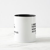 Wechseljahre-Geschenk, Perimenopause-Witz, 50. Geb Tasse (Zentrum)