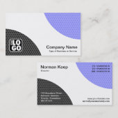 Wechselkurven - Spot texturiert Visitenkarte (Vorne/Hinten)