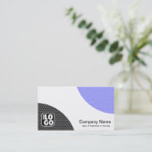 Wechselkurven - Spot texturiert Visitenkarte (Stehend Vorderseite)