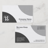 Wechselkurven - Spot texturiert Visitenkarte (Vorne/Hinten)